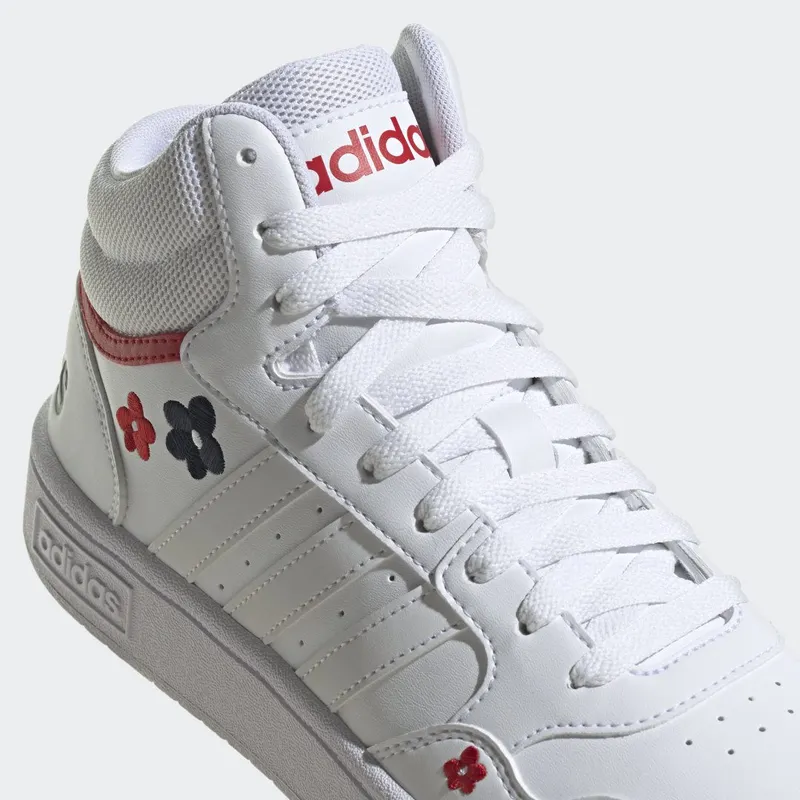 adidas Hoops 3.0 Lifestyle Basketball Mid Classic Cloud White / Cloud White / Cloud White (HP7962)