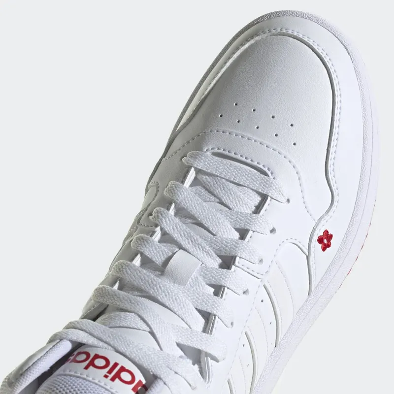 adidas Hoops 3.0 Lifestyle Basketball Mid Classic Cloud White / Cloud White / Cloud White (HP7962)