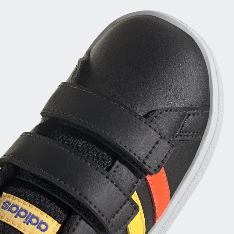 adidas Grand Court Lifestyle Core Black / Lucid Blue / Court Green (HP8918)