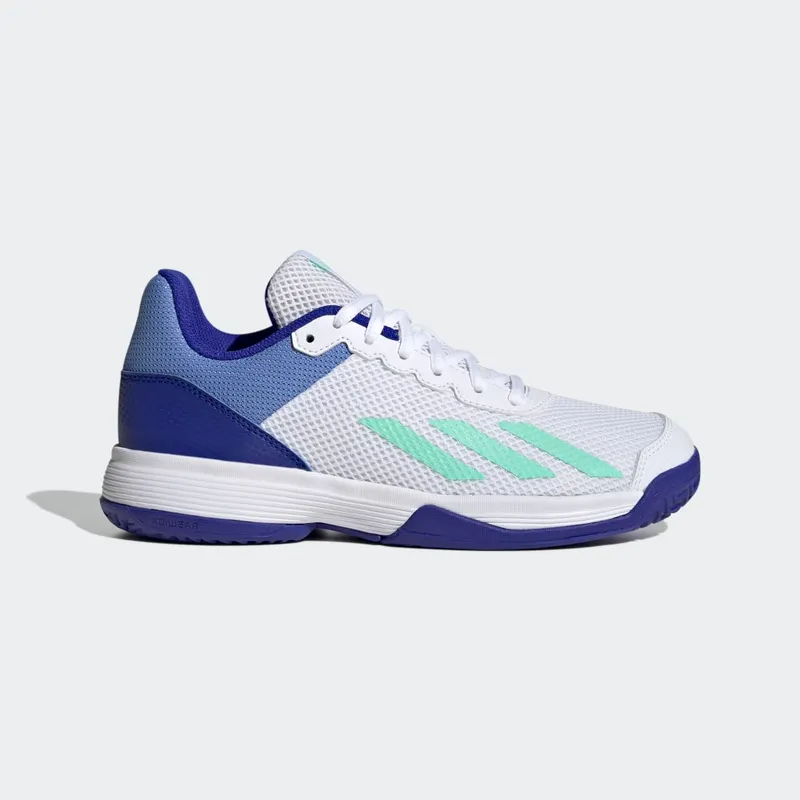 adidas Courtflash Tennis Cloud White / Pulse Mint / Lucid Blue (HP9715)