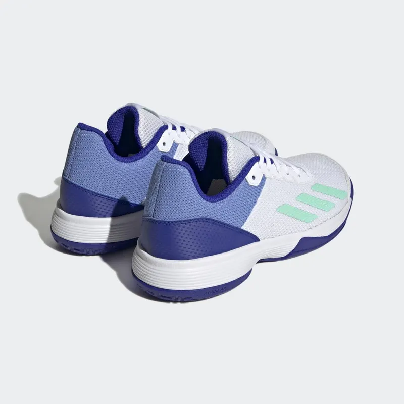 adidas Courtflash Tennis Cloud White / Pulse Mint / Lucid Blue (HP9715)