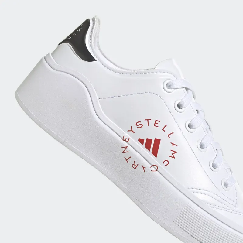 adidas adidas by Stella McCartney Court Cloud White / Active Red / Cloud White (HQ1056)