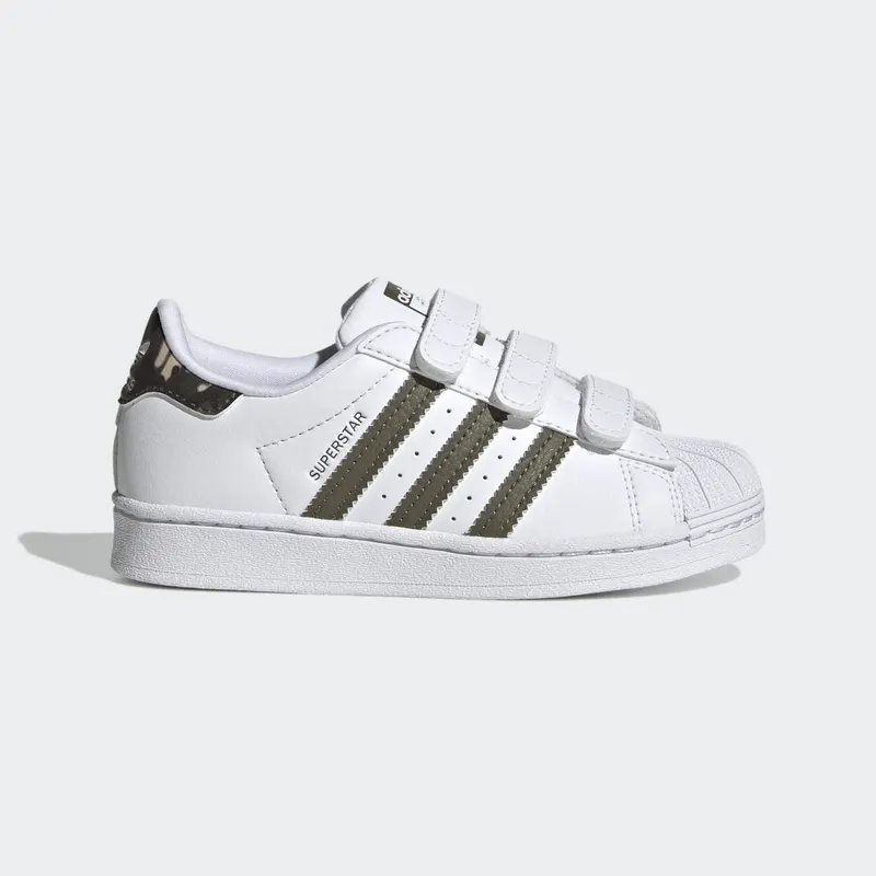 adidas Superstar Cloud White / Olive Strata / Cloud White (HQ4285)