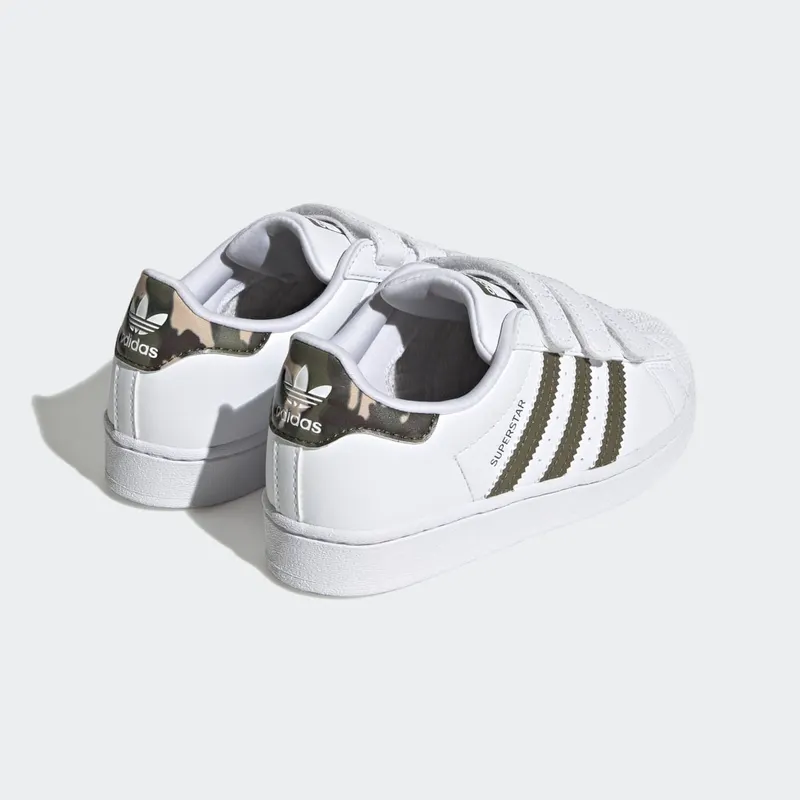 adidas Superstar Cloud White / Olive Strata / Cloud White (HQ4285)