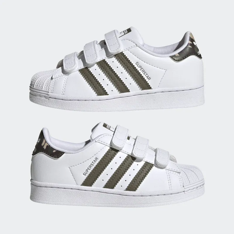adidas Superstar Cloud White / Olive Strata / Cloud White (HQ4285)