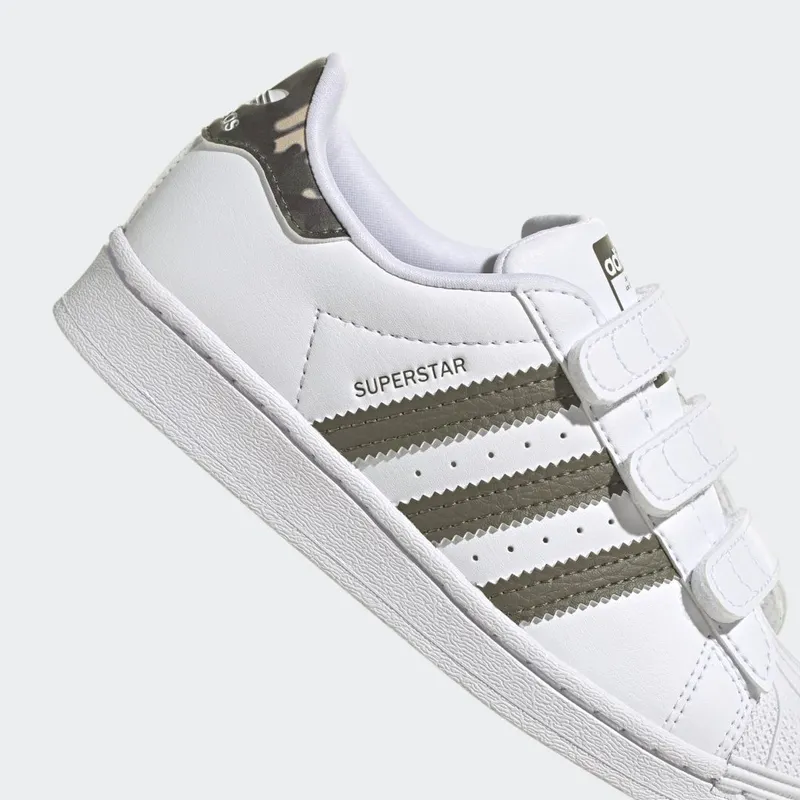 adidas Superstar Cloud White / Olive Strata / Cloud White (HQ4285)