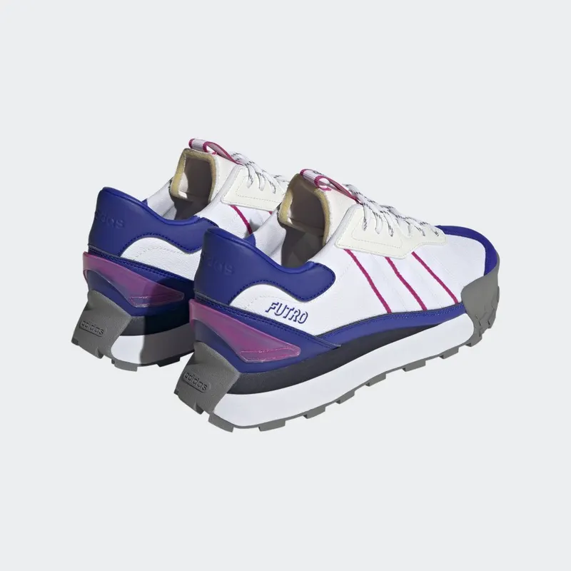 adidas Futro Mixr Cloud White / Light Blue / Lucid Fuchsia (HQ4574)