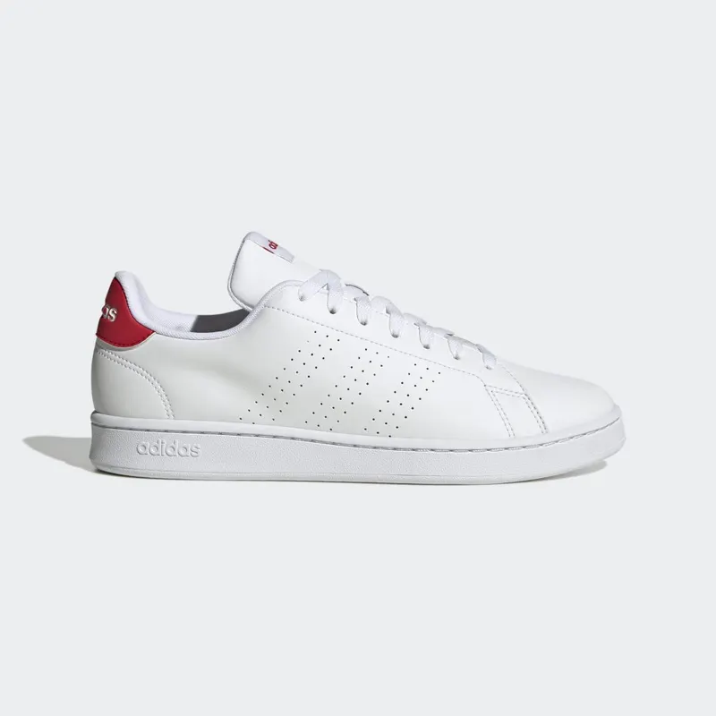 adidas Advantage Cloud White / Cloud White / Better Scarlet (HR0235)