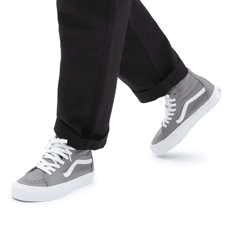 VANS Sk8-hi Tapered Vr3 Suède Grijs (VN0009Q0BGF)