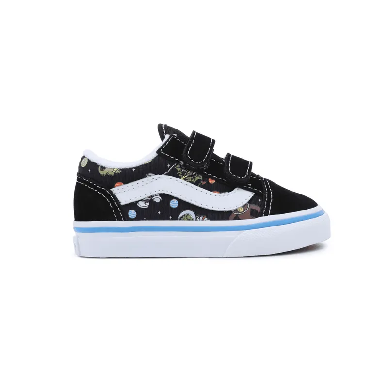 VANS Glow Cosmic Zoo Old Skool Met Klittenbandsluiting Zwart (VN0A38JNY61)