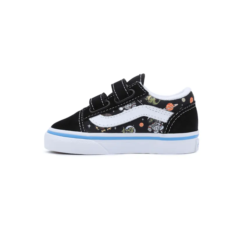 VANS Glow Cosmic Zoo Old Skool Met Klittenbandsluiting Zwart (VN0A38JNY61)