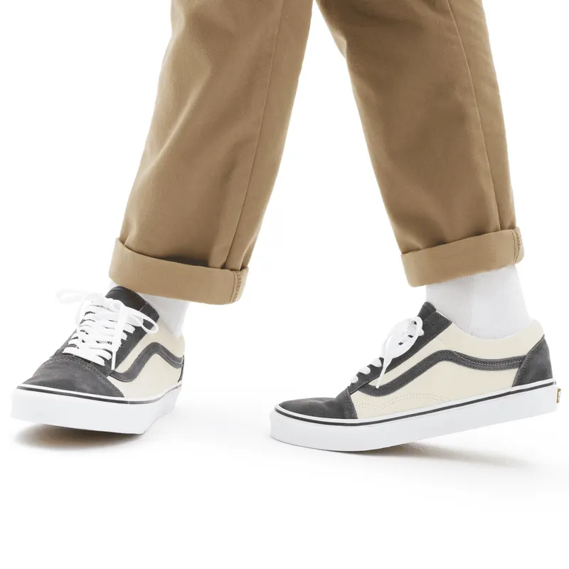 VANS 2-tone Suède Old Skool Wit (VN0A3WKT4OP)