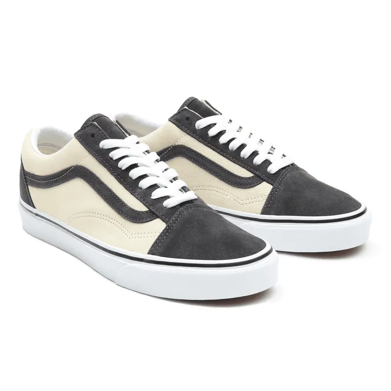 VANS 2-tone Suède Old Skool Wit (VN0A3WKT4OP)