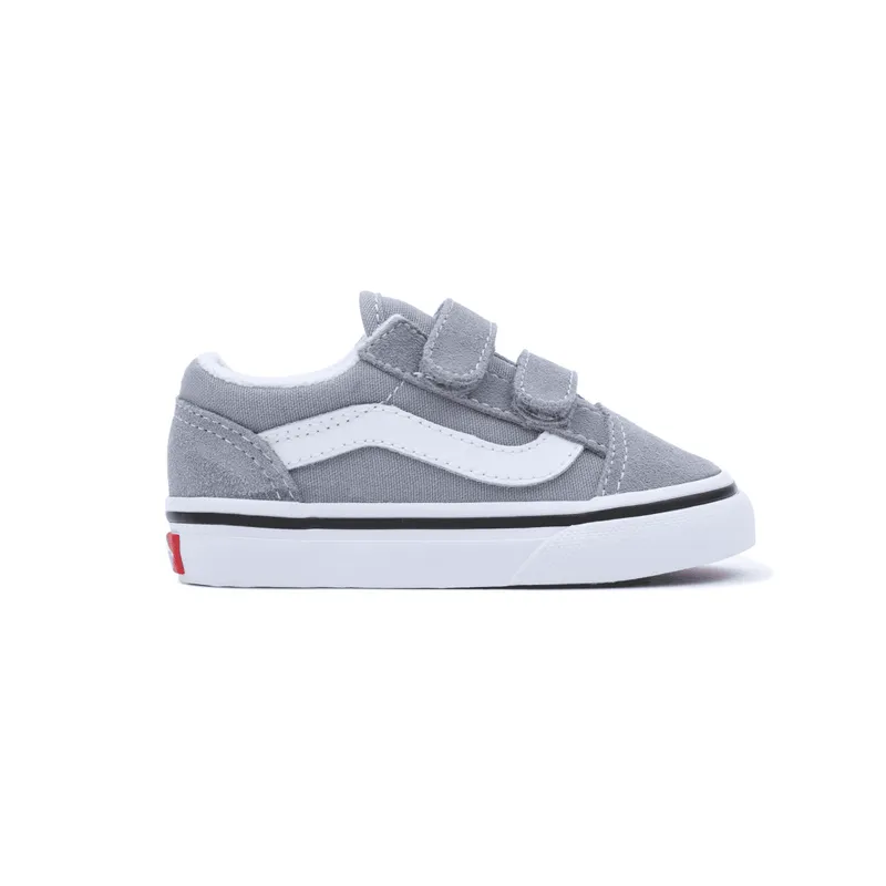 VANS Old Skool Met Klittenband Grijs (VN0A4VJJBM7)