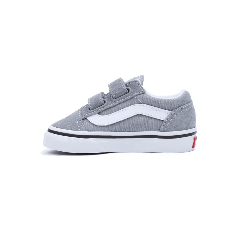 VANS Old Skool Met Klittenband Grijs (VN0A4VJJBM7)