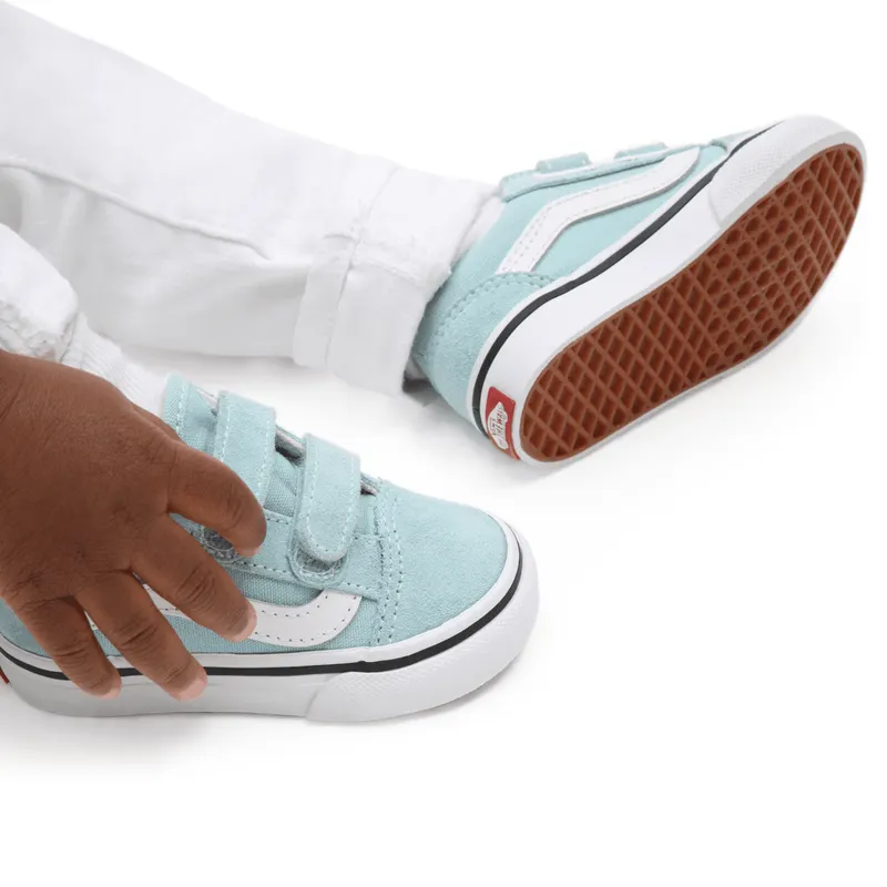 VANS Old Skool Met Klittenband Blauw (VN0A4VJJH7O)