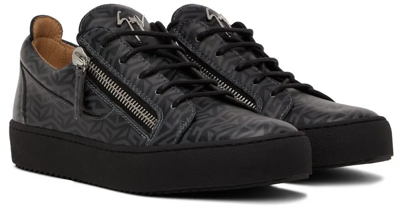 Giuseppe Zanotti Black Frankie Sneakers (RM20055-93432)