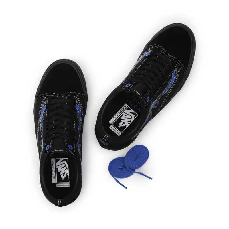 VANS Breana Geering Skate Old Skool Blauw (VN0A5FCBY40)