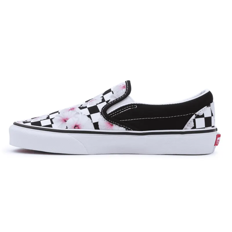VANS Hibiscus Check Classic Slip-on Zwart (VN0A5JLXBM8)