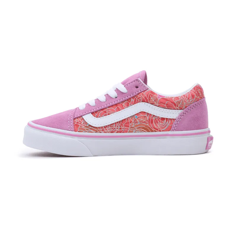 VANS Rose Camo Old Skool Kinderschoenen Roze (VN0A7Q5FPT5)
