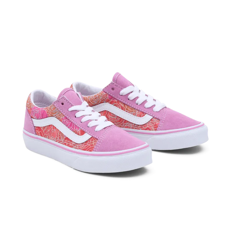 VANS Rose Camo Old Skool Kinderschoenen Roze (VN0A7Q5FPT5)