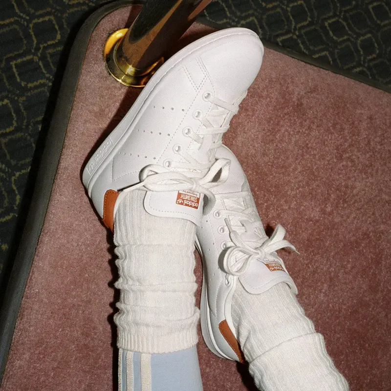 adidas Stan Smith Cloud White / Off White / Preloved Red (HQ1855)