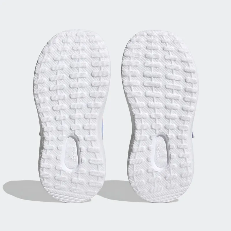 adidas adidas x Disney FortaRun 2.0 Moana Cloudfoam Sport Running met Elastische Veters en Klittenband Blue Dawn / Semi Impact Orange / Clear Pink (HP8998)