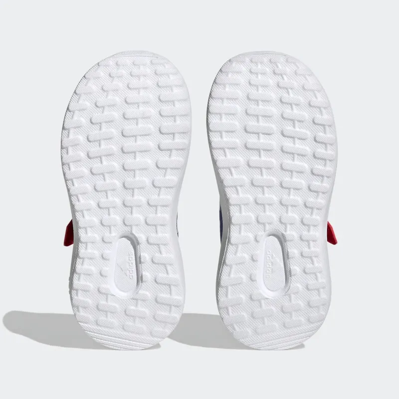adidas adidas x Marvel FortaRun 2.0 Spider-Man Cloudfoam Sport Running met Elastische Veters en Klittenband Royal Blue / Cloud White / Better Scarlet (HP9000)