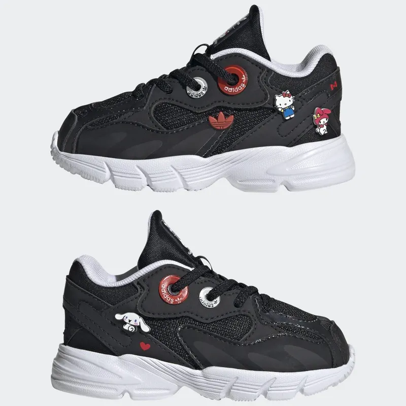 adidas Astir Core Black / Cloud White / Vivid Red (HQ1560)