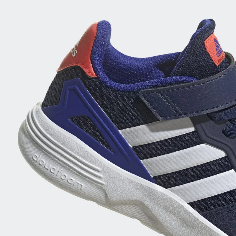 adidas Nebzed Lifestyle Running met Elastische Veters en Klittenband Dark Blue / Cloud White / Lucid Blue (HQ6145)