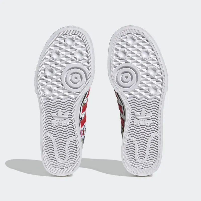 adidas Nizza Platform Cloud White / Core Black / Vivid Red (HQ6888)