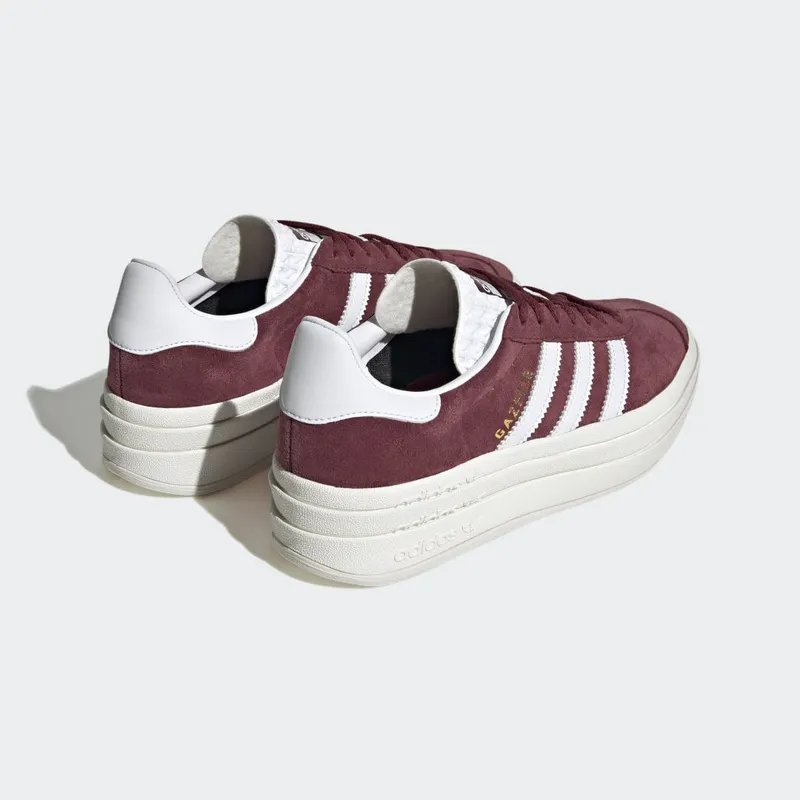 adidas Gazelle Bold Shadow Red / Cloud White / Core White (HQ6892)