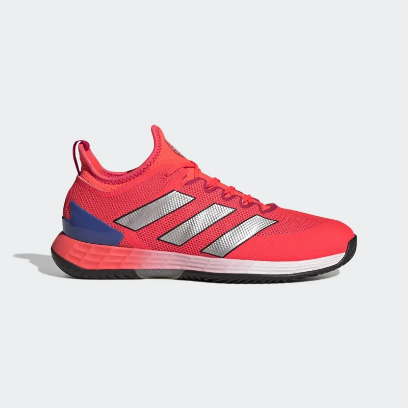 adidas adizero Ubersonic 4 Tennis Solar Red / Silver Metallic / Lucid Blue (HQ8379)