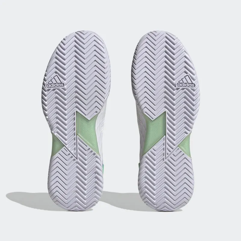 adidas adizero Ubersonic 4 Tennis Cloud White / Violet Fusion / Silver Metallic (HQ8390)