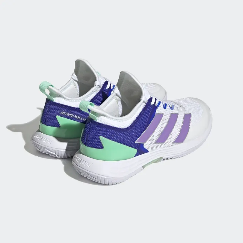 adidas adizero Ubersonic 4 Tennis Cloud White / Violet Fusion / Silver Metallic (HQ8390)