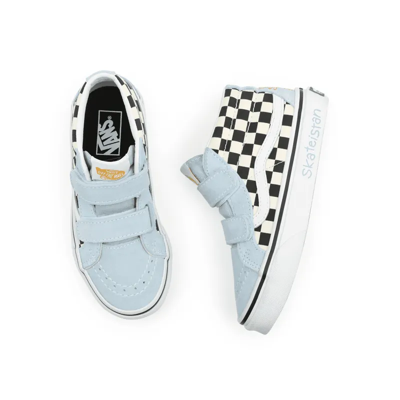 VANS Vans X Skateistan Sk8-mid Reissue V Kinderschoenen Zwart (VN00018T89C)