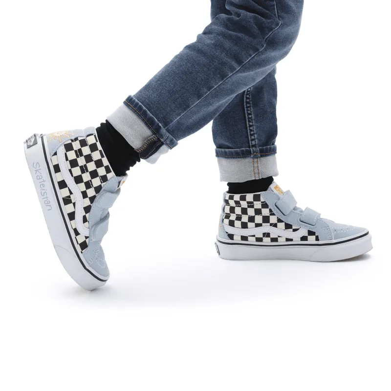 VANS Vans X Skateistan Sk8-mid Reissue V Kinderschoenen Zwart (VN00018T89C)