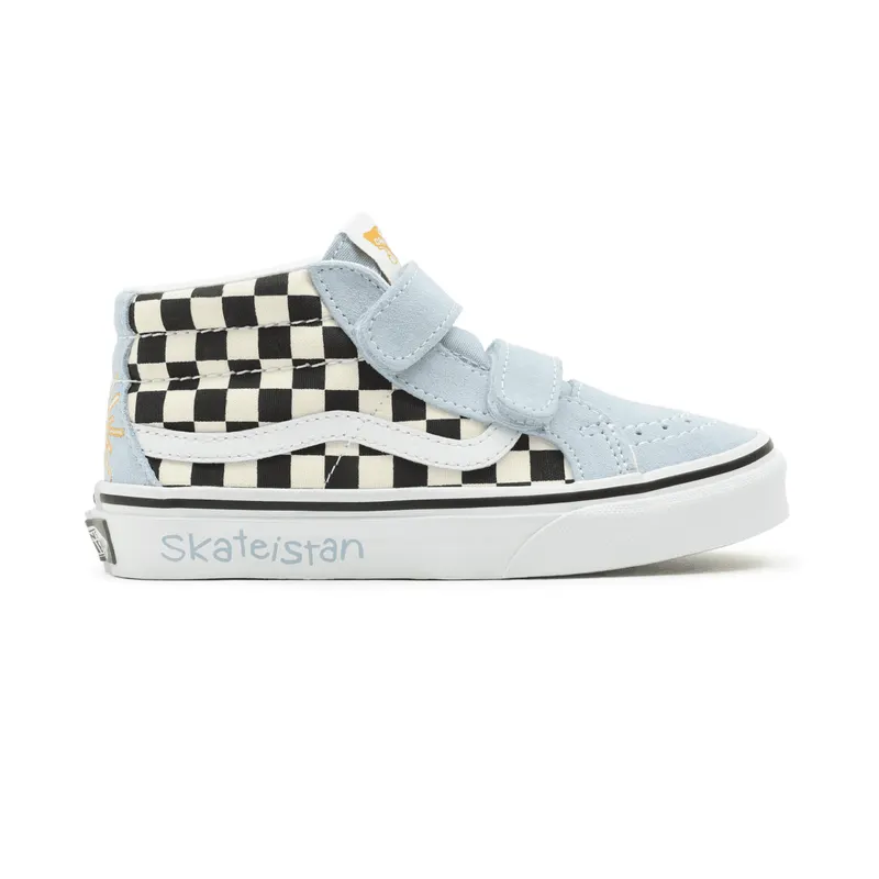 VANS Vans X Skateistan Sk8-mid Reissue V Kinderschoenen Zwart (VN00018T89C)