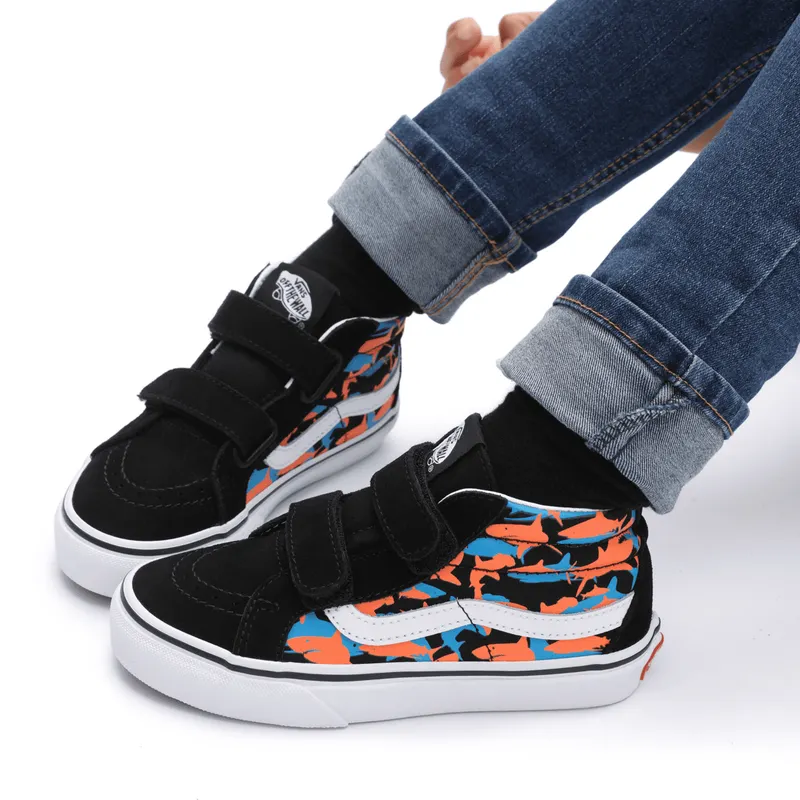 VANS Glow Sharks Sk8-mid Reissue Kinderschoenen Multicolour (VN00018TA7E)