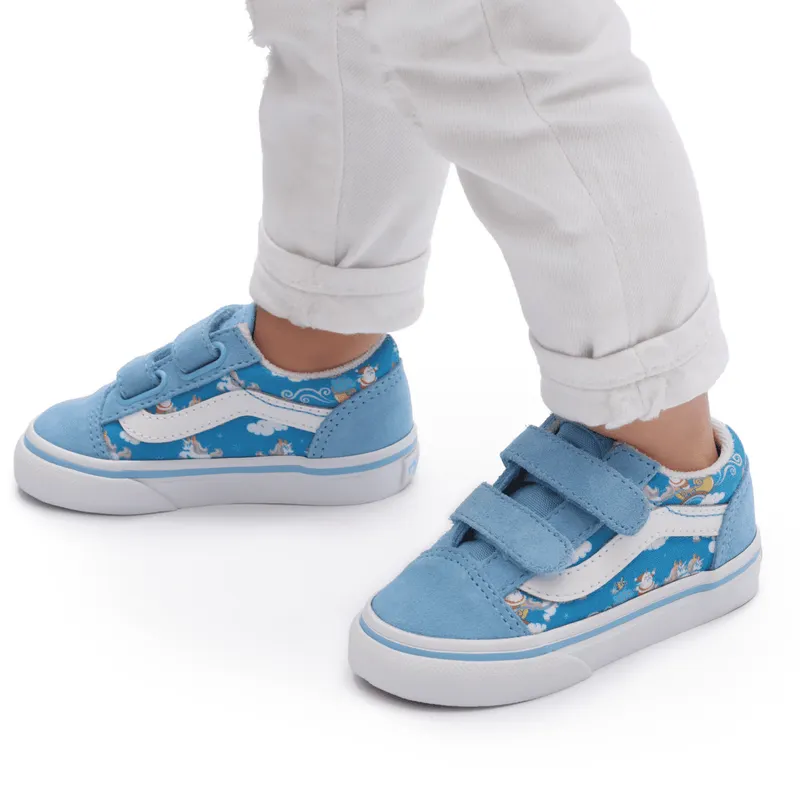 VANS Unicorn Sleigh Old Skool Velcro Blauw (VN000D3Y8BQ)