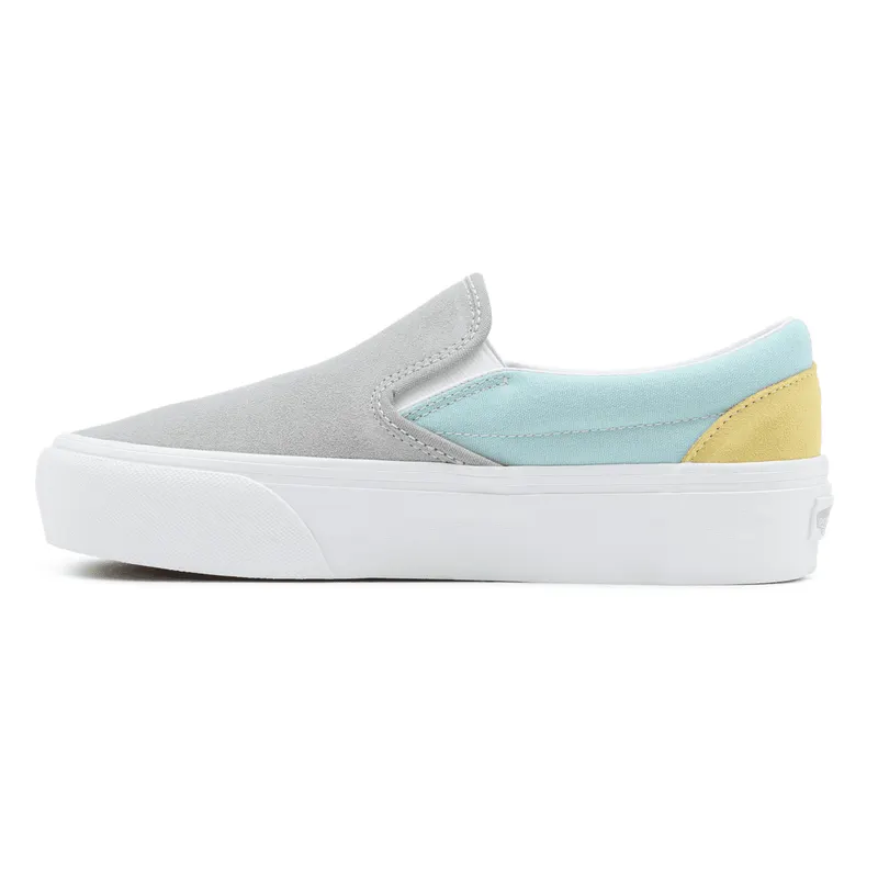 VANS Colour Block Classic Slip-on Platform Multicolour (VN0A3JEZ8OJ)