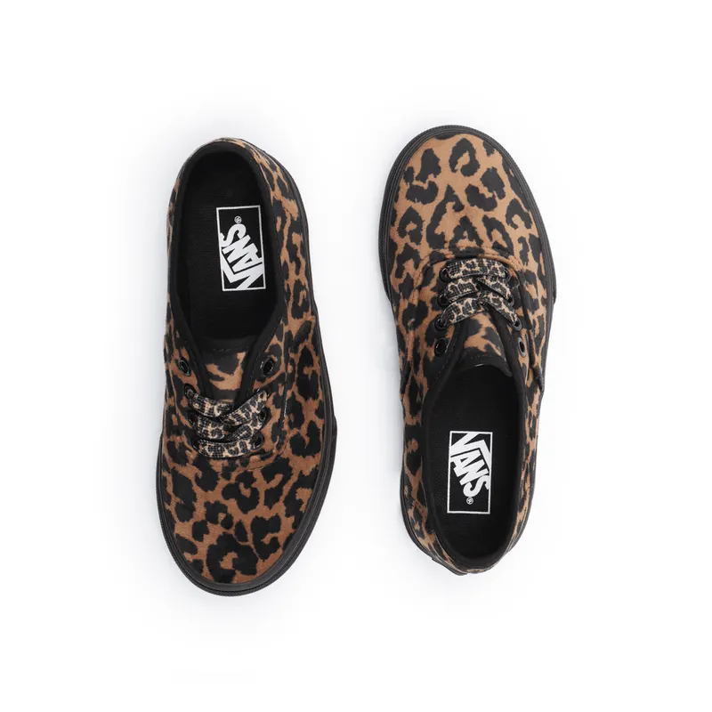 VANS Leopard Fur Authentic Kinderschoenen Zwart (VN0A3UIV99F)