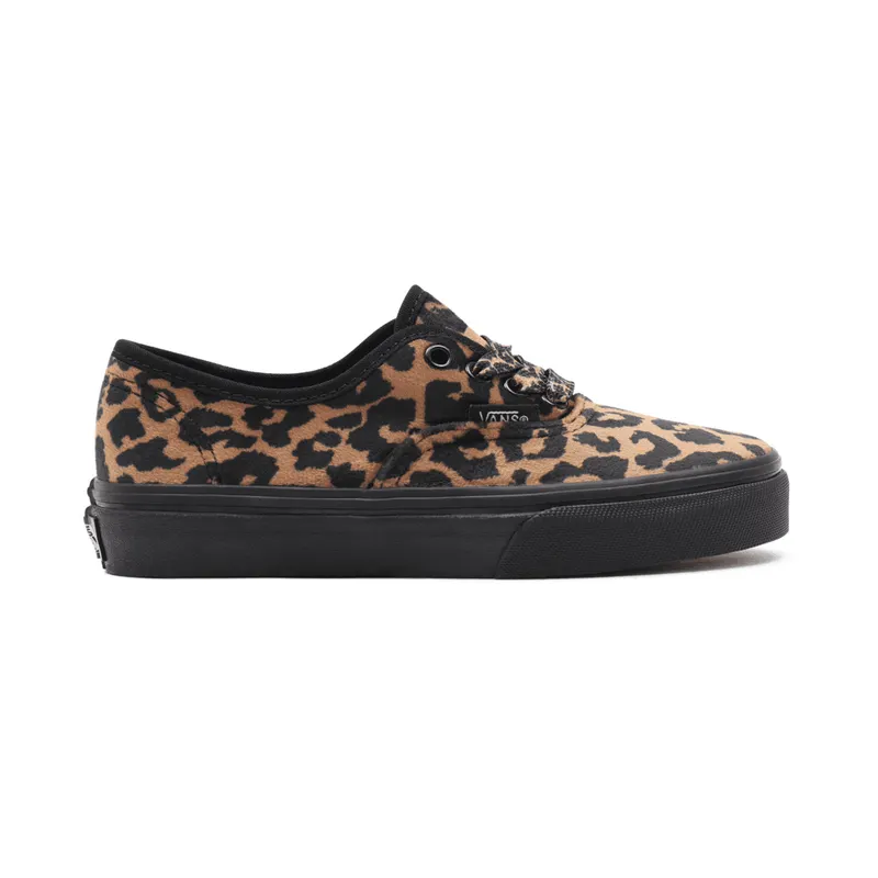 VANS Leopard Fur Authentic Kinderschoenen Zwart (VN0A3UIV99F)
