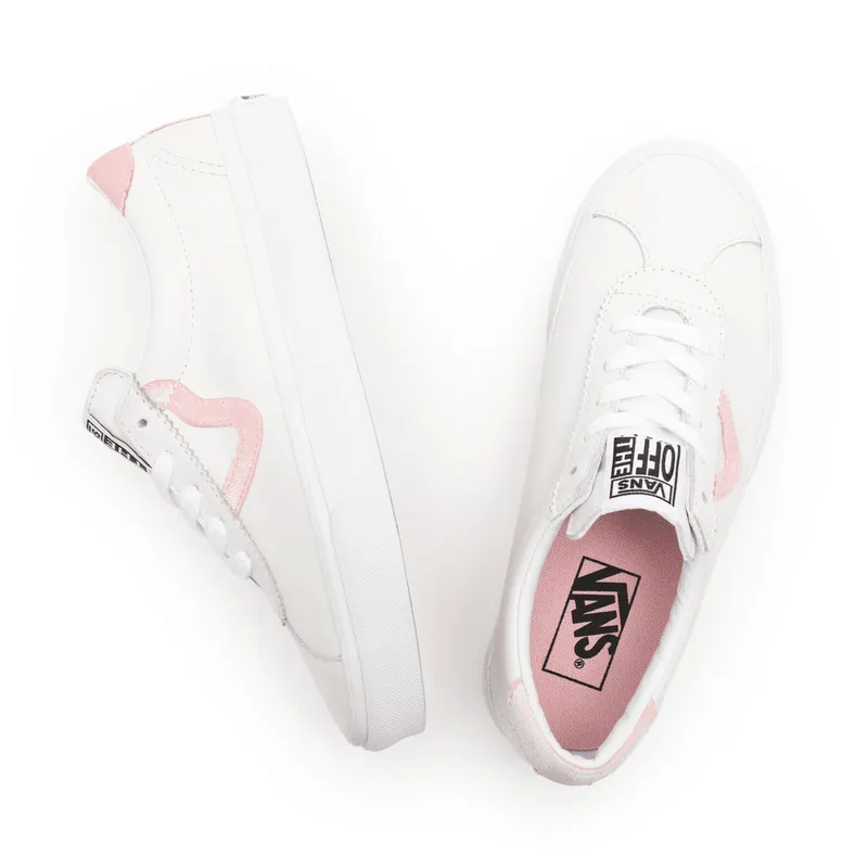 VANS Velvet Sidestripe Vans Sport Wit (VN0A4BU69XL)