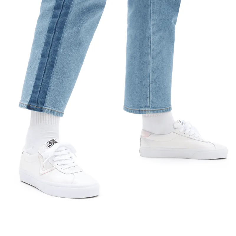 VANS Velvet Sidestripe Vans Sport Wit (VN0A4BU69XL)