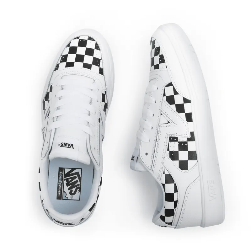 VANS Checkerboard Lowland Comfycush Zwart (VN0A4TZY27I)