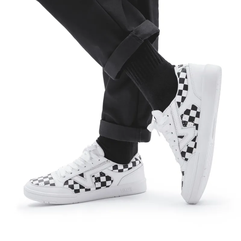 VANS Checkerboard Lowland Comfycush Zwart (VN0A4TZY27I)