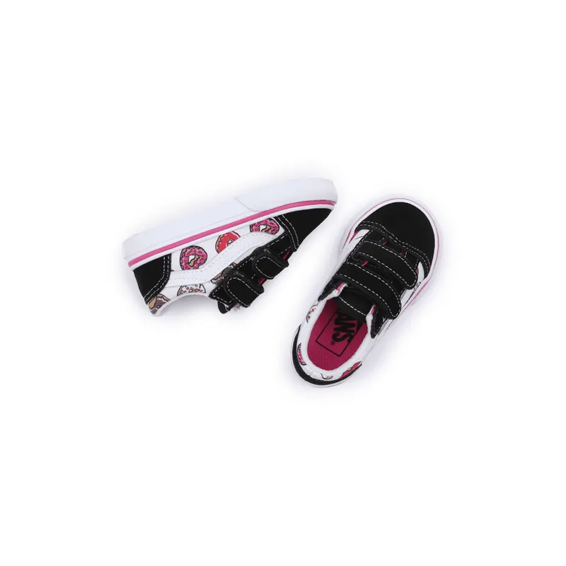 VANS Love Vans Old Skool Met Klittenband Zwart (VN0A4VJJB9P)