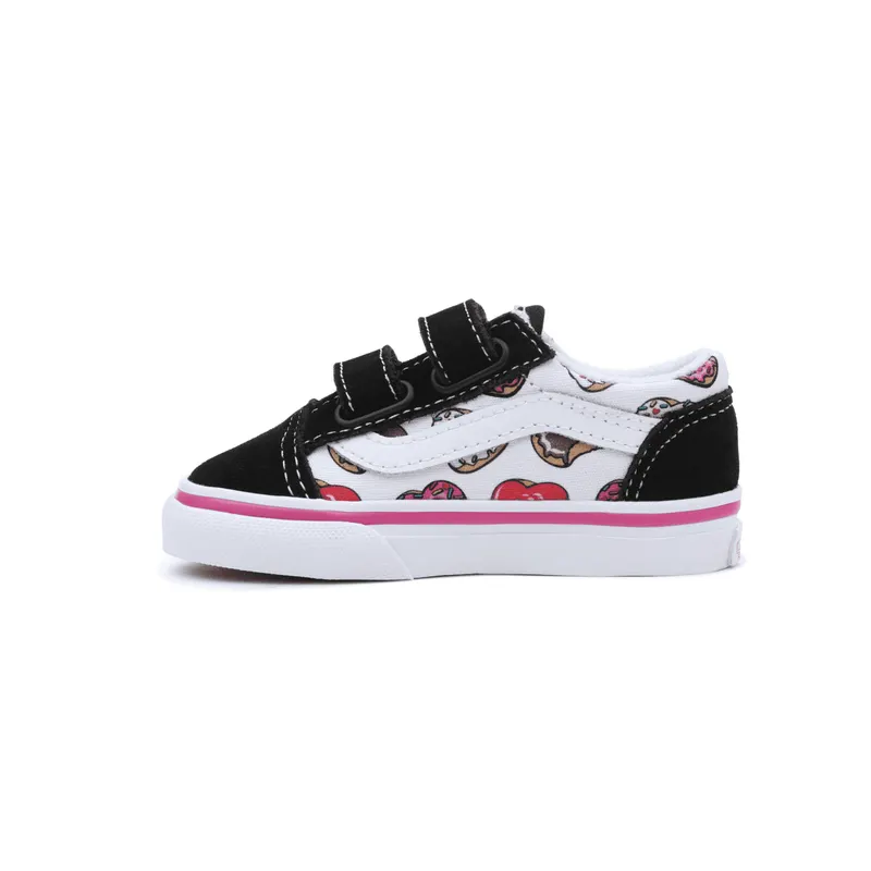 VANS Love Vans Old Skool Met Klittenband Zwart (VN0A4VJJB9P)