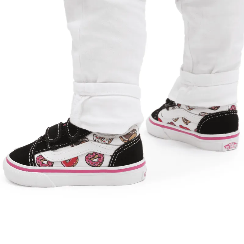 VANS Love Vans Old Skool Met Klittenband Zwart (VN0A4VJJB9P)